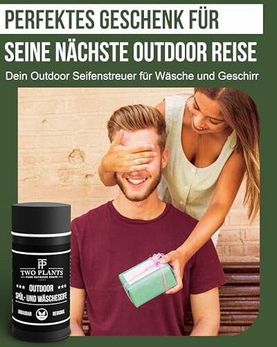 Outdoorseife im Streuer