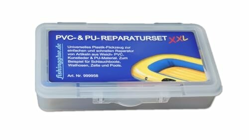 PVC- und PU-Reparaturset in Plastikbox