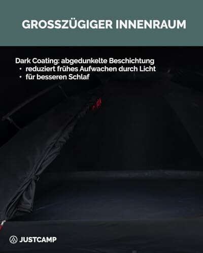 JUSTCAMP Scott Campingzelt